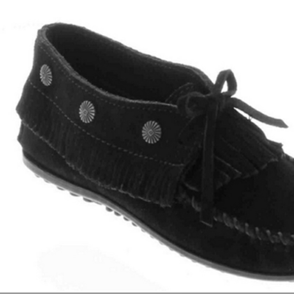 Minetonnka mocassin bootie black - Picture 2 of 2